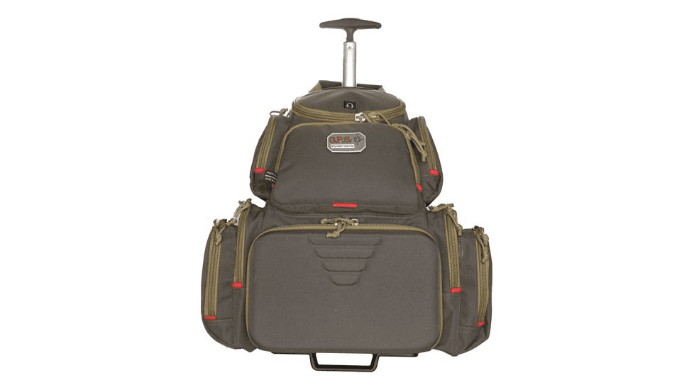 GPS Rolling Handgunner Backpack GPS-1711ROBP - Rifle Green/Khaki
